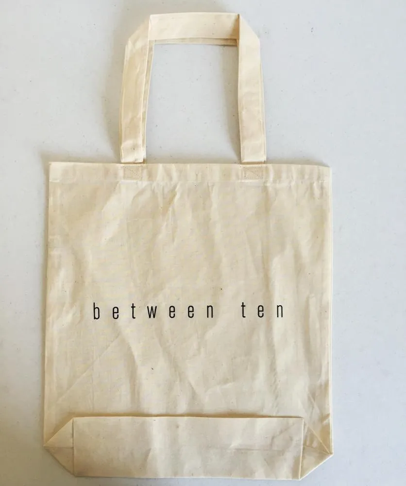 12 ct Economical 100% Cotton Tote Bags with Bottom Gusset - By Dozen