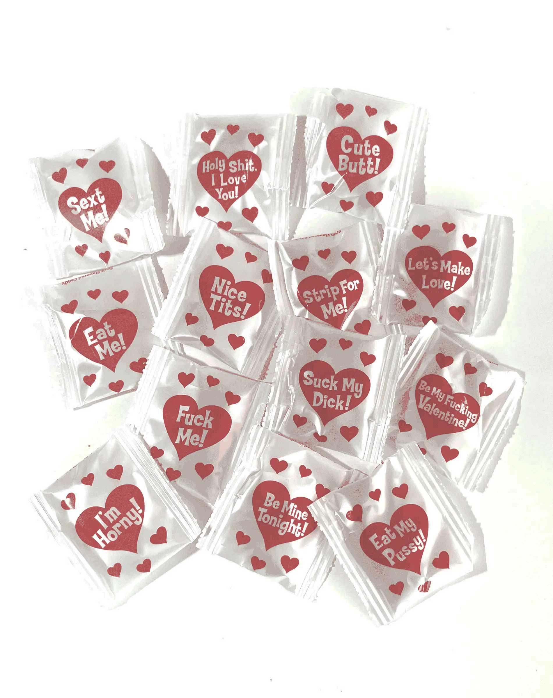 8 Bags Valentine’s adult Candy Message 2.7g