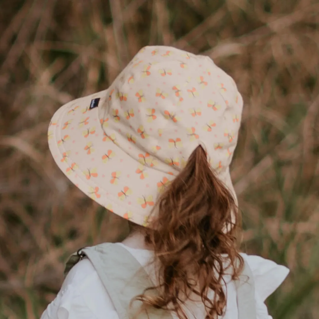 Bedhead Hats Ponytail Bucket Sun Hat - Butterfly