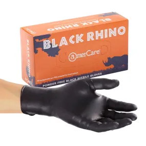 Black Rhino Powder Free Nitrile Gloves, Case of 1,000 (XXL: 900)