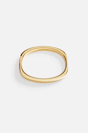 Bold Gold Square Bangle