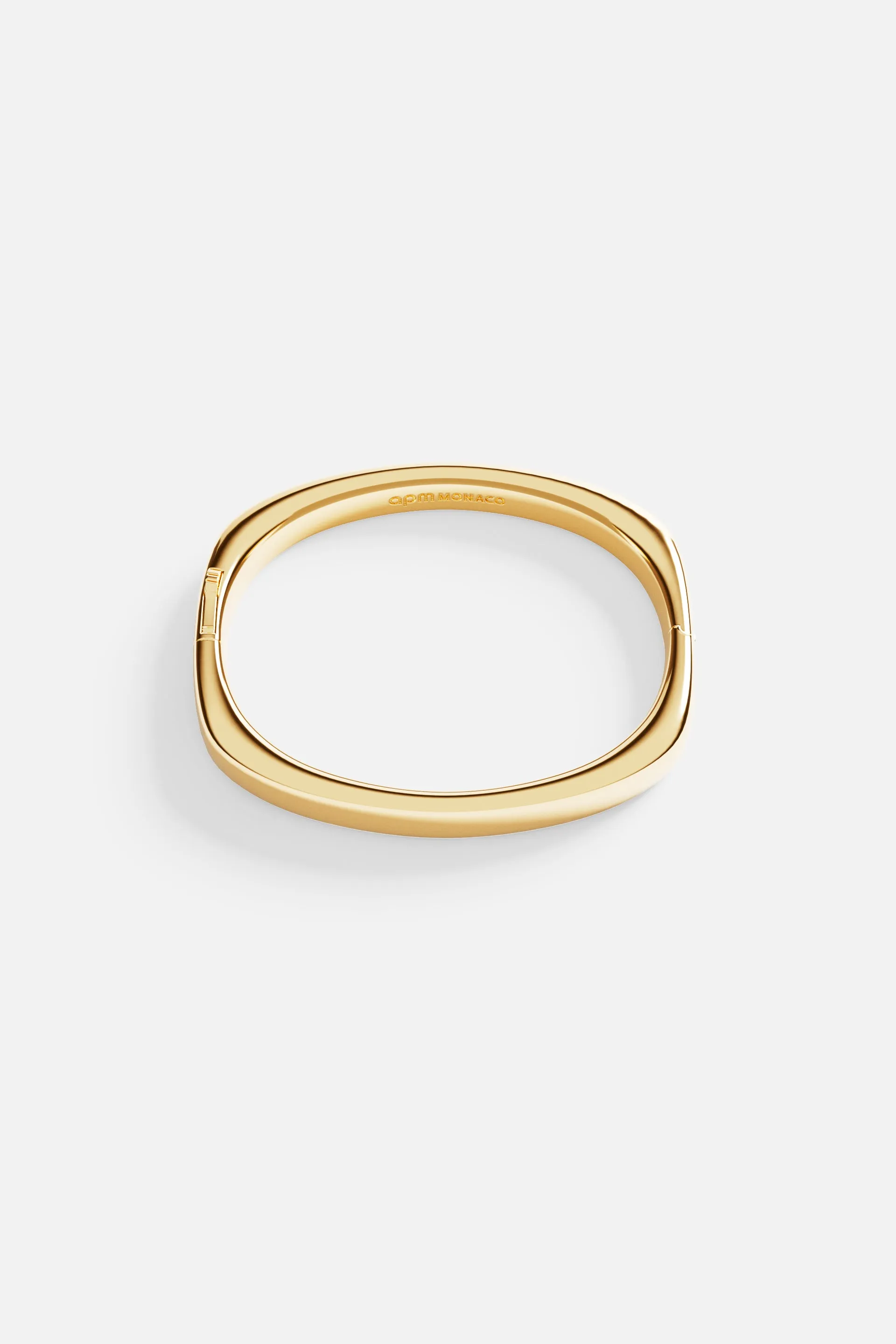 Bold Gold Square Bangle