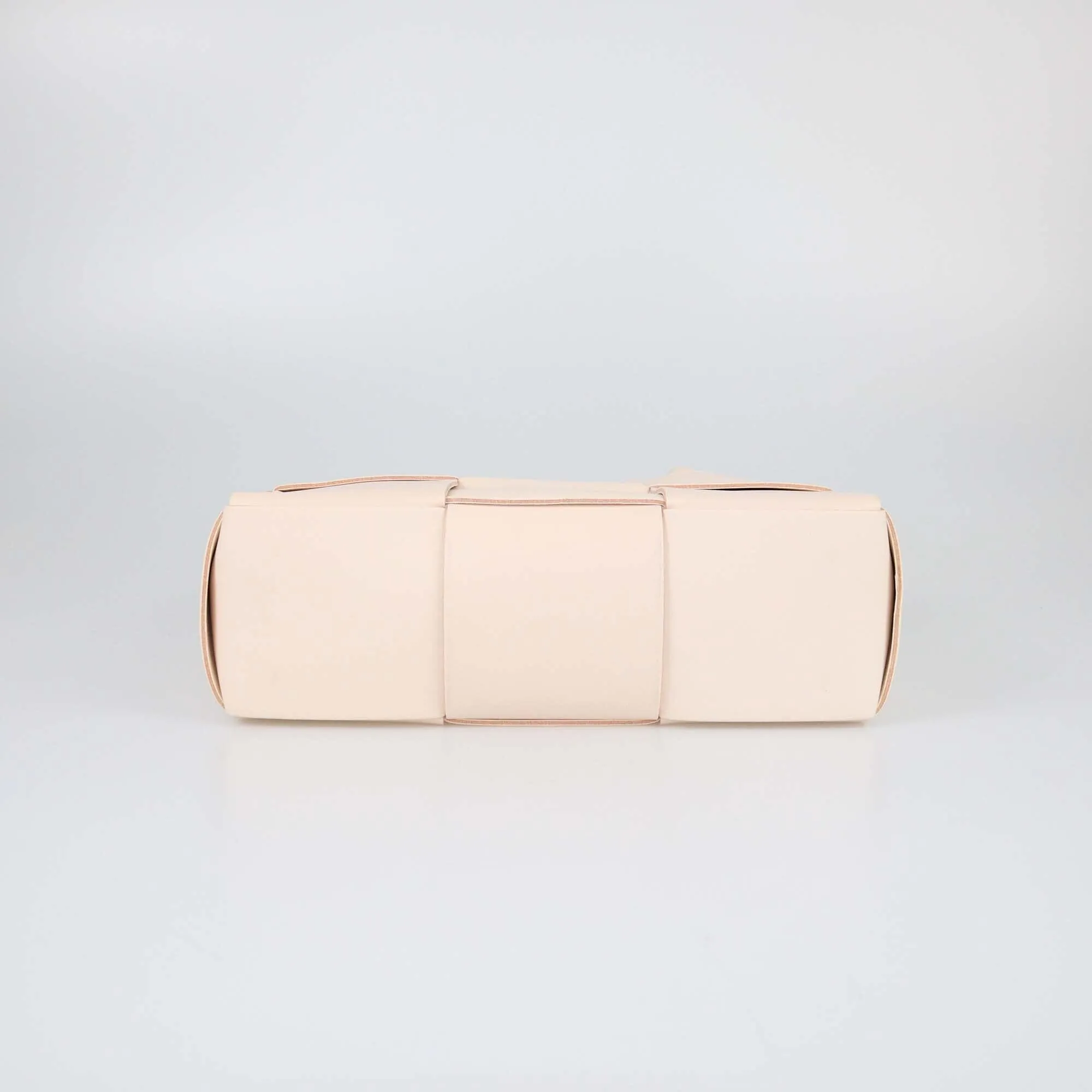 Bottega Veneta Light Pink Intreccio Mini Arco Tote