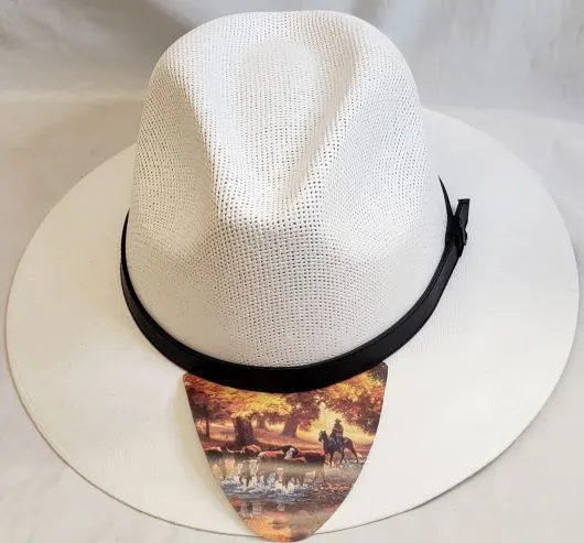 Carey -- Men's Paper Straw Fedora