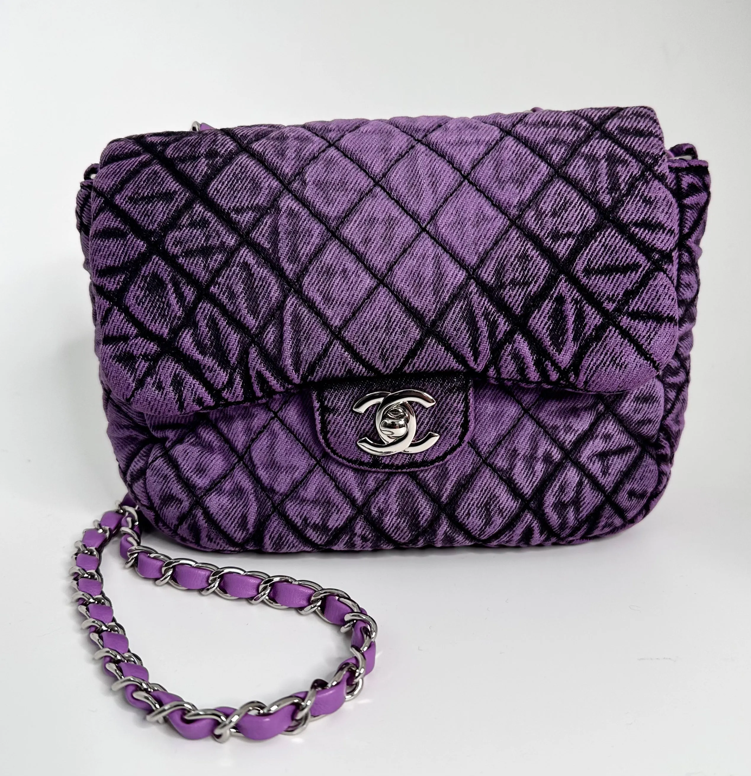 CHANEL Mini Denimpression Flap Bag