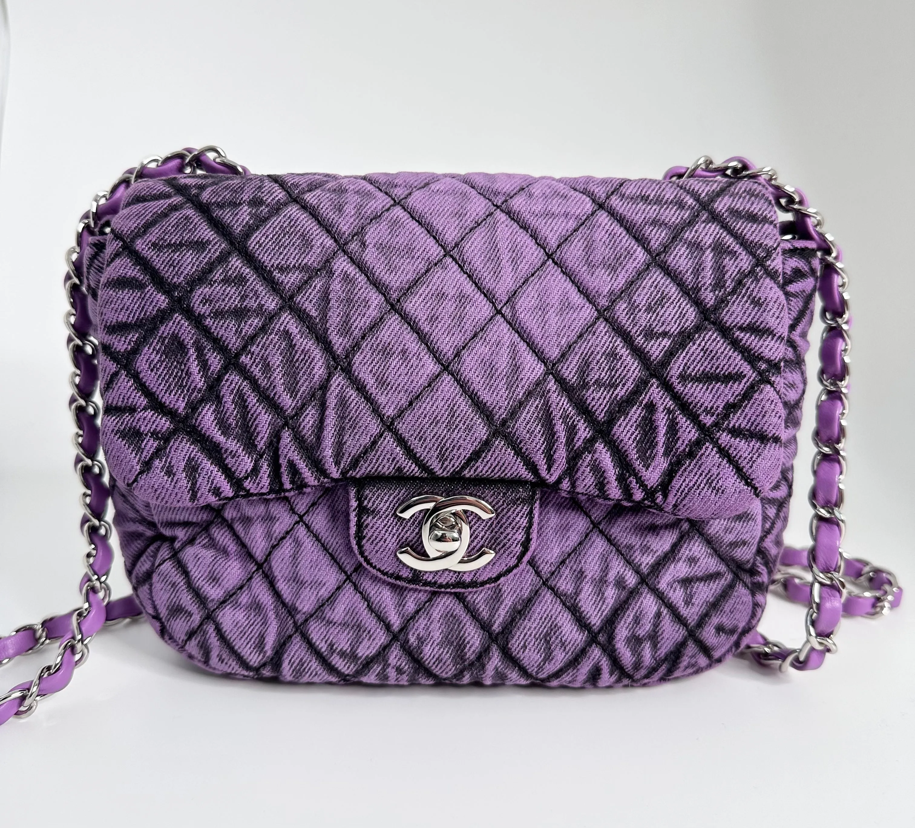 CHANEL Mini Denimpression Flap Bag