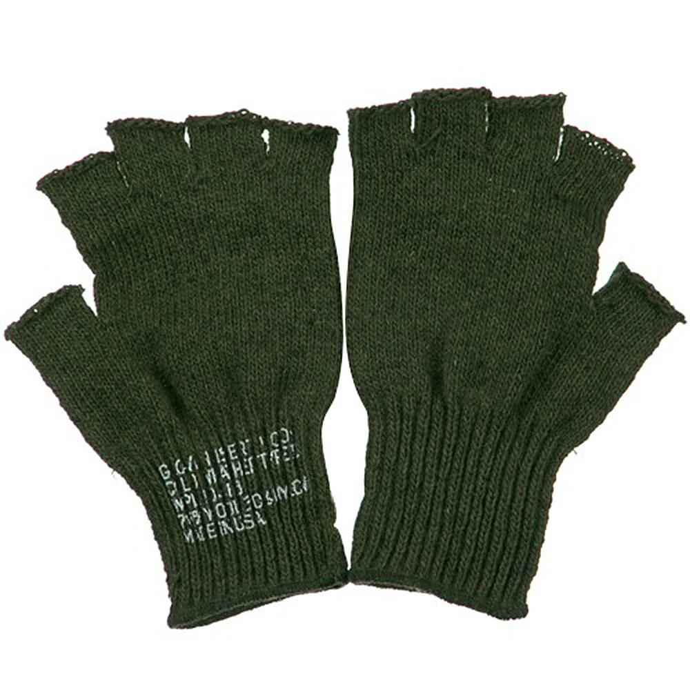 Coin Changer Fingerless Wool Glove