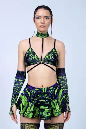 Controversy Strappy Triangle Top