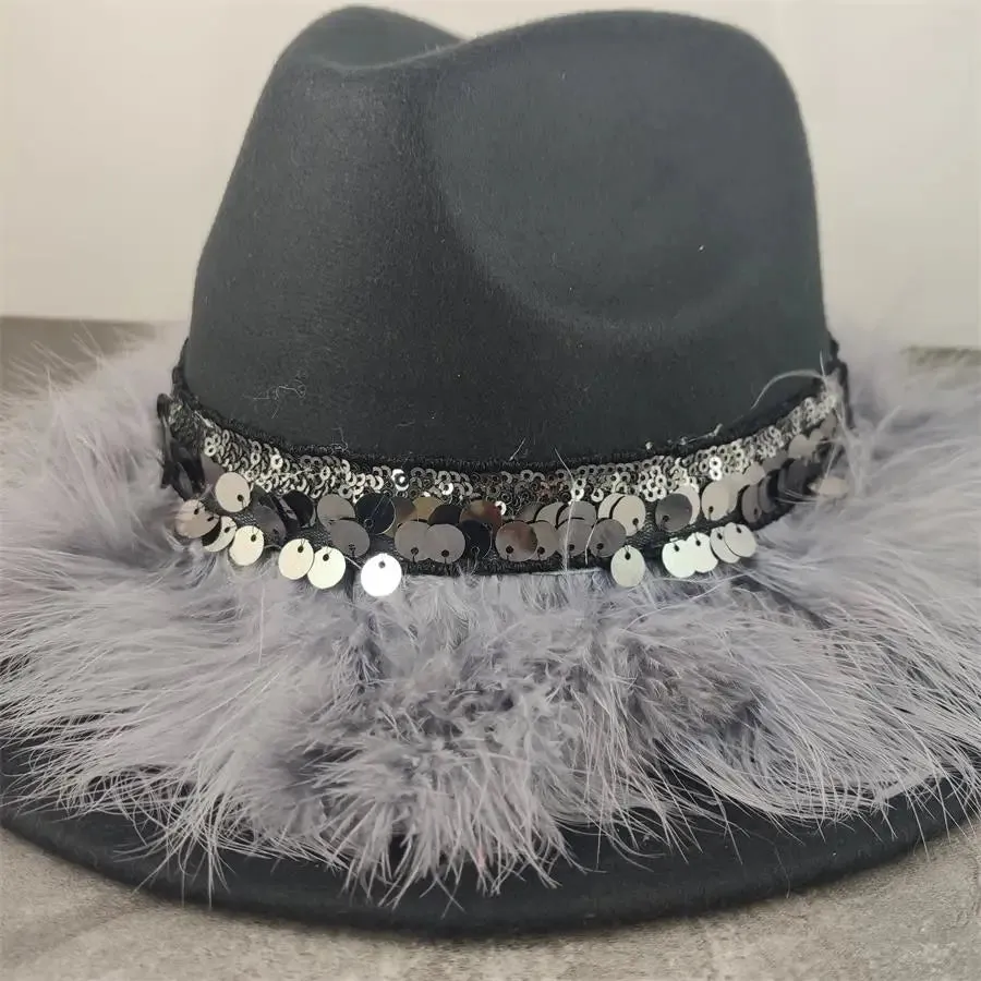 Country Western Stlye Boho Fedora Hats