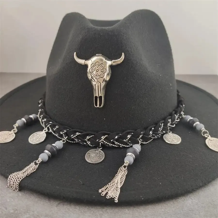 Country Western Stlye Boho Fedora Hats