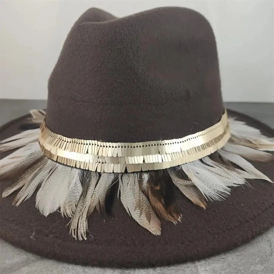 Country Western Stlye Boho Fedora Hats