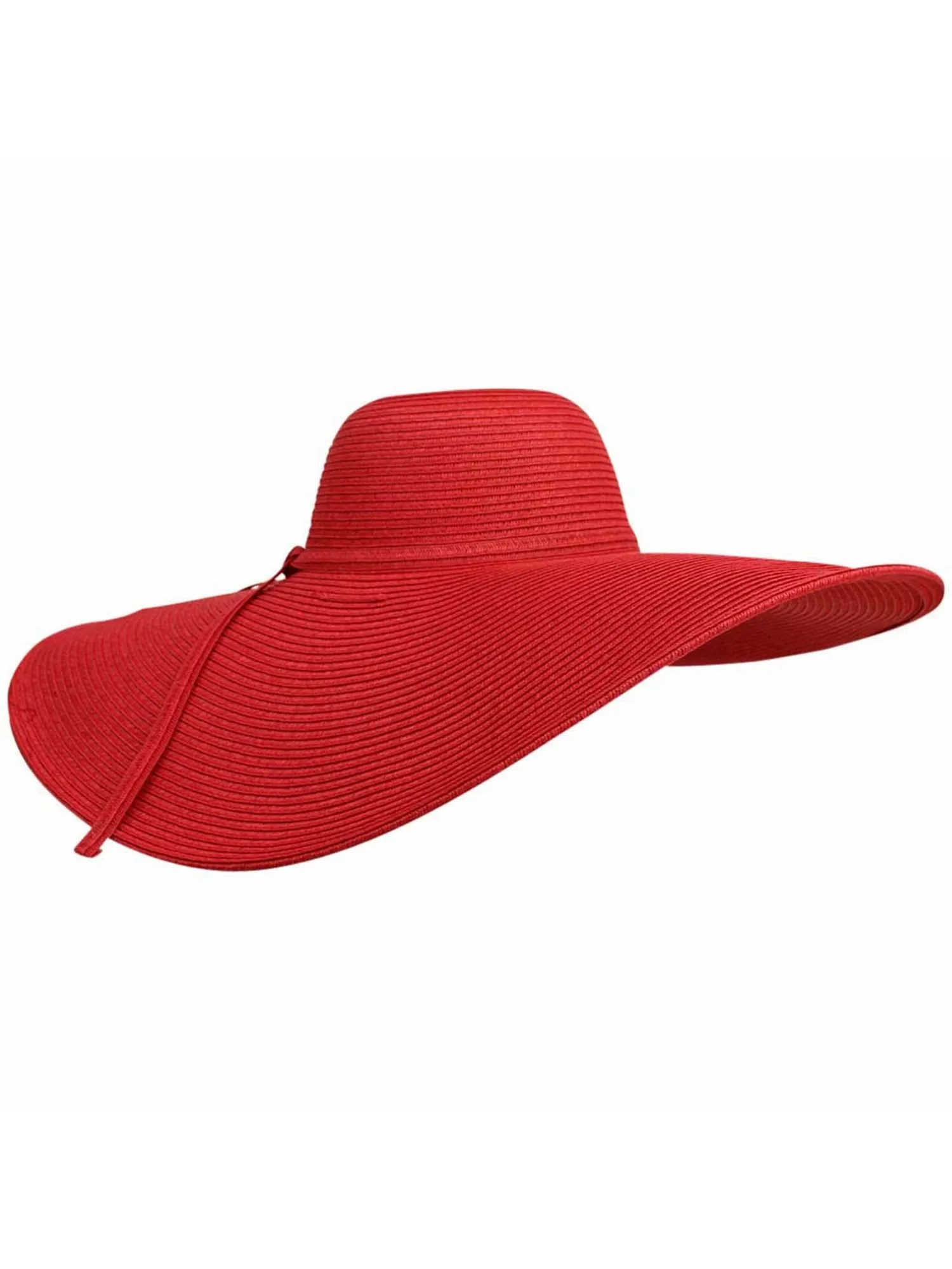 Dramatic Floppy Hat With Oversized Brim