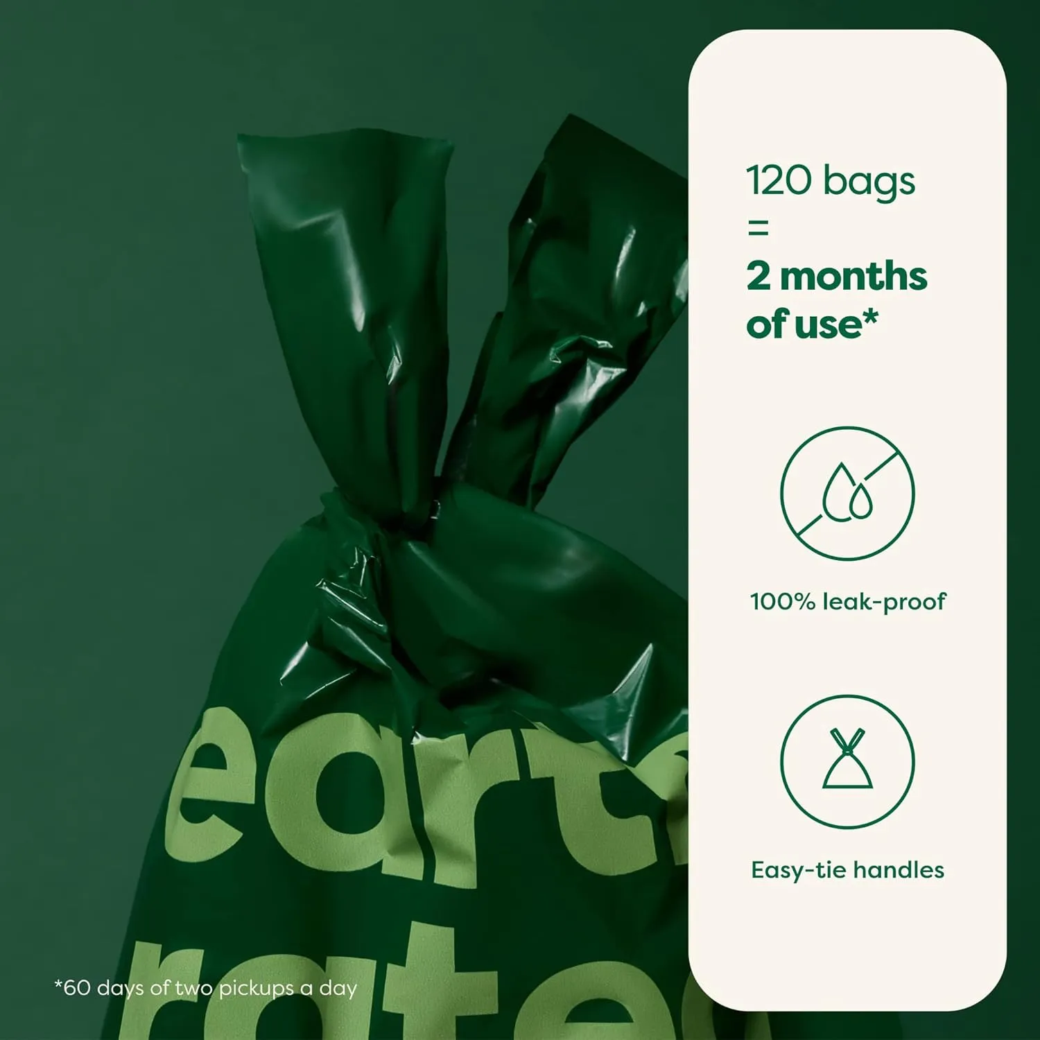 earth rated® Handle Bags (120 ct)