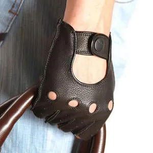 Fasionable Men's Half Finger Gloves