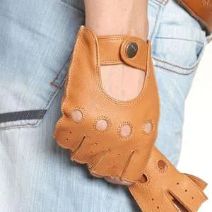 Fasionable Men's Half Finger Gloves