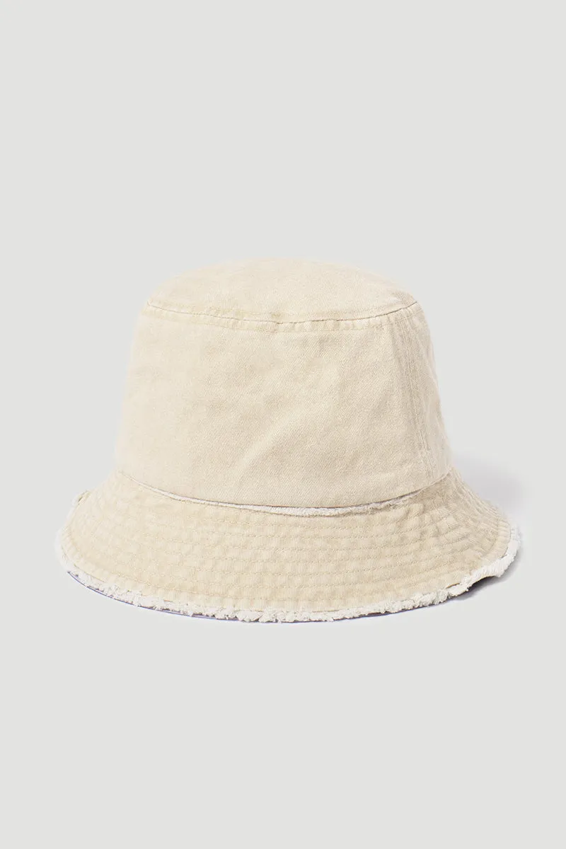 FWBU456 - Distressed cotton bucket hat