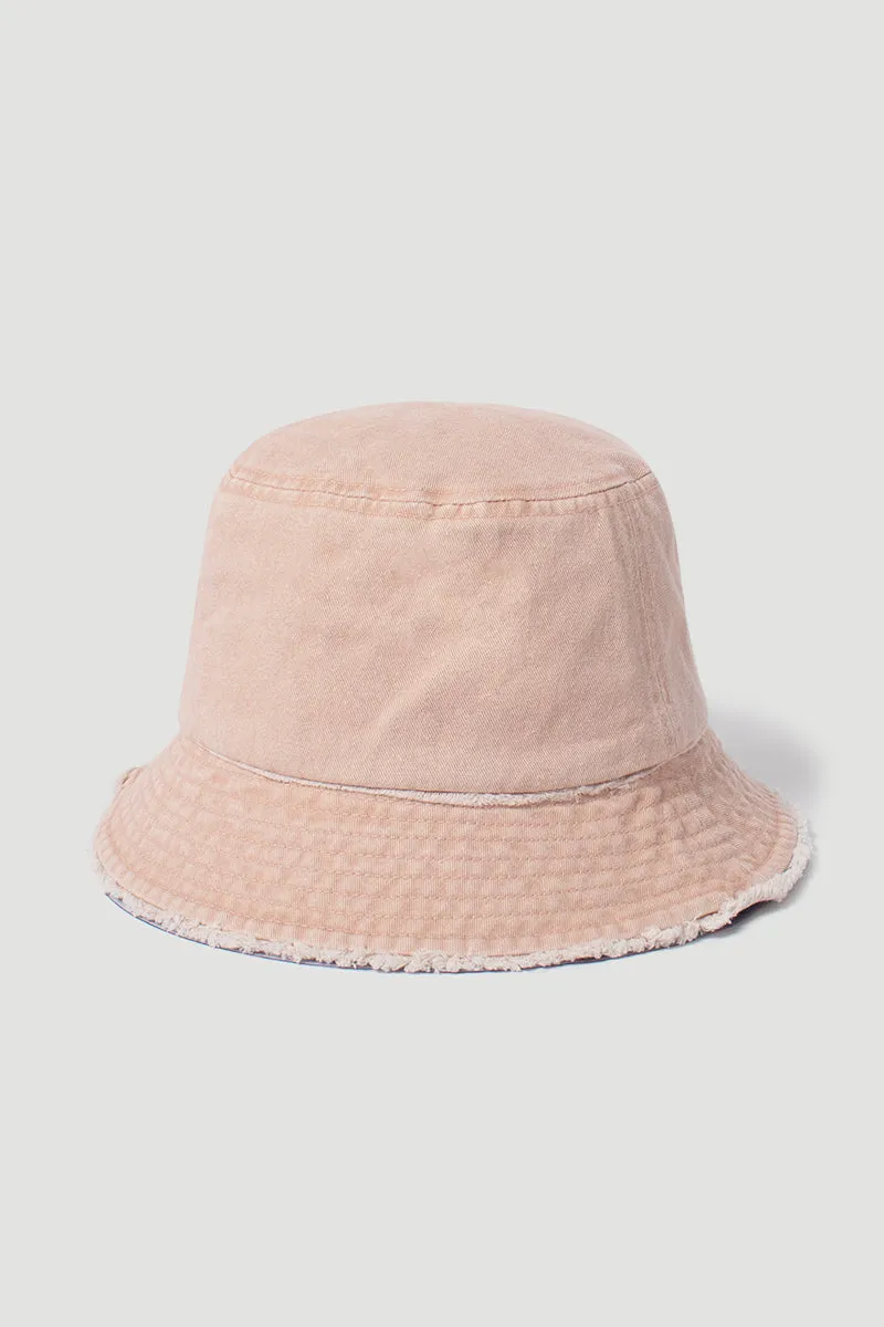 FWBU456 - Distressed cotton bucket hat