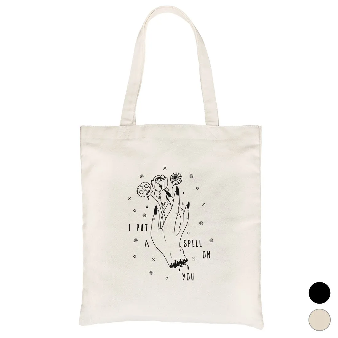 I Put A Spell On You Canvas Shoulder Bag