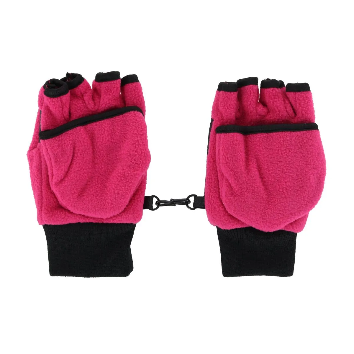 Iceberg Polar Wear Girl's 4-7 Winter Fleece Convertible Fingerless Glove to Mitten