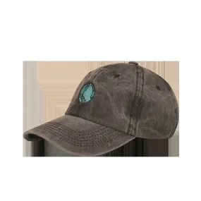 Korean Embroidered Earth Wide-brimmed Baseball Cap Wholesale