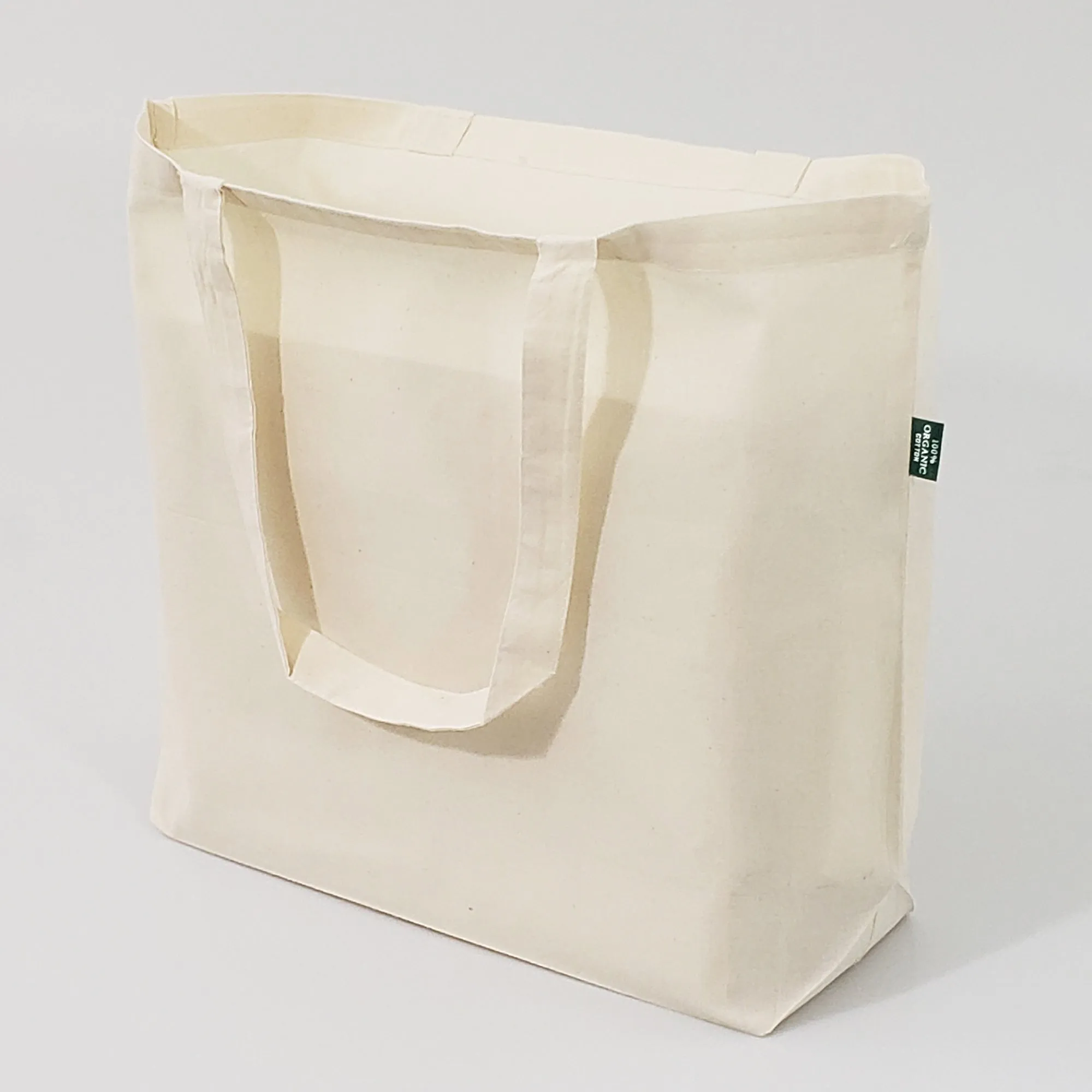 Large Organic Cotton Grocery Tote Bags - OR160