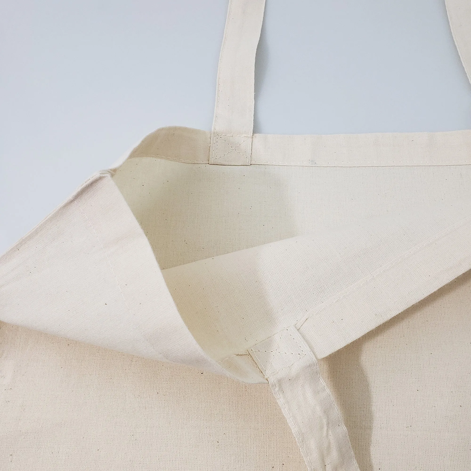 Large Organic Cotton Grocery Tote Bags - OR160