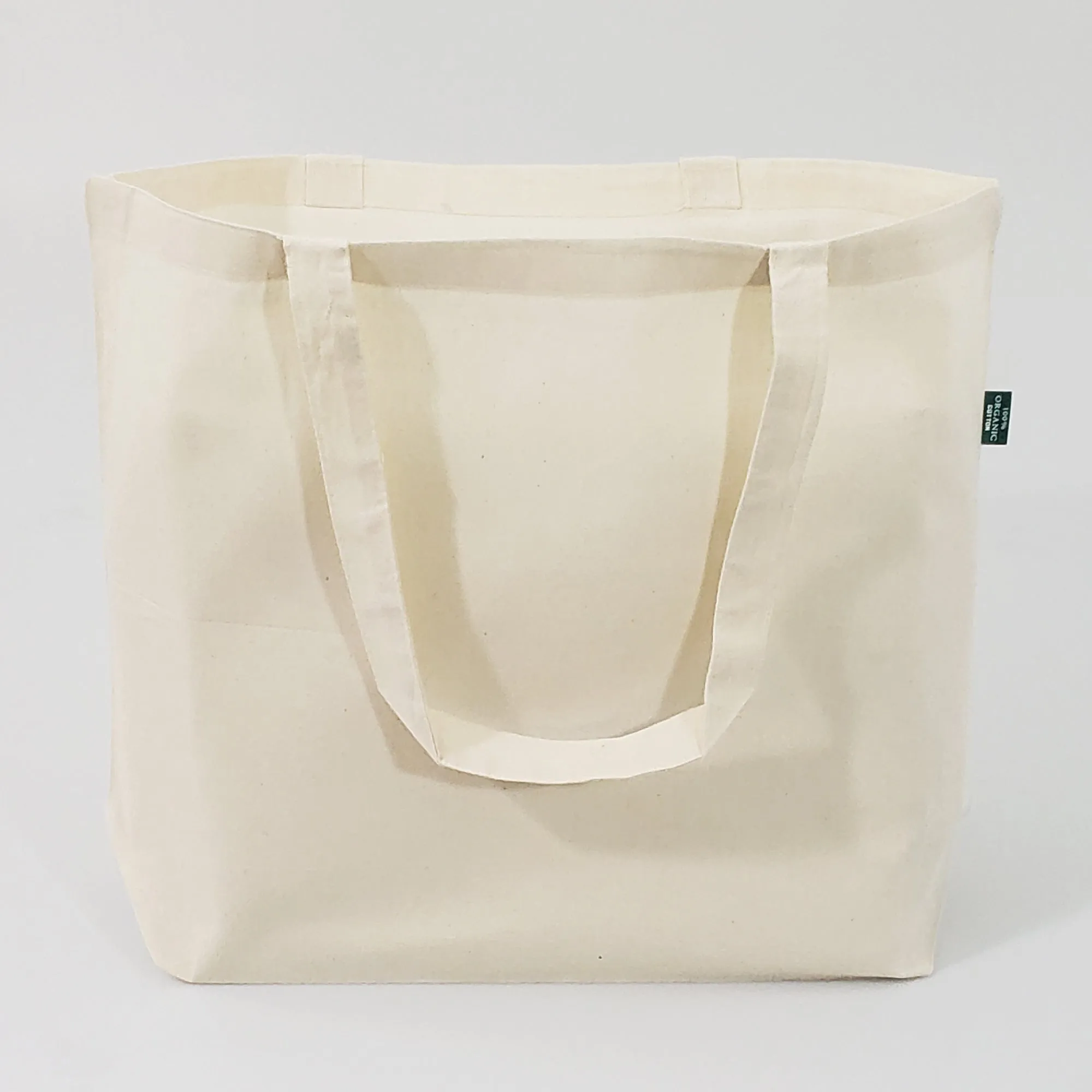 Large Organic Cotton Grocery Tote Bags - OR160