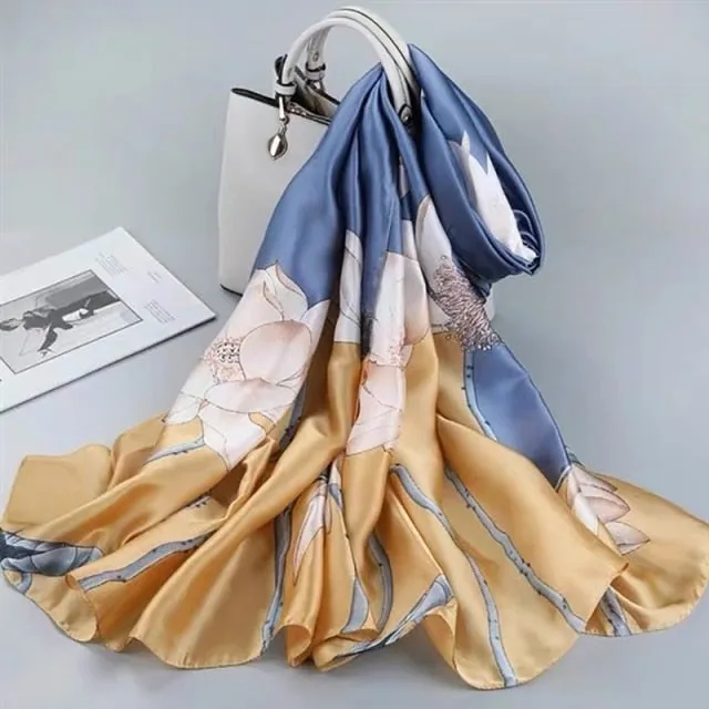 Long Silk Scarf