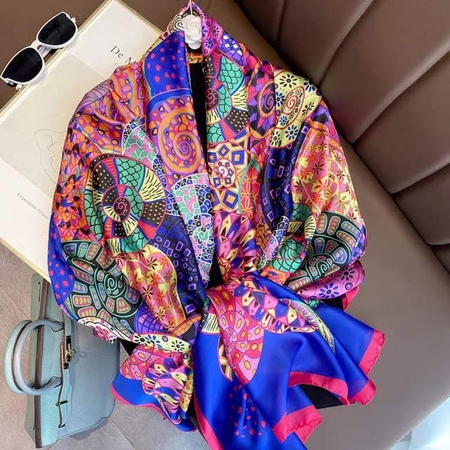 Long Silk Scarf