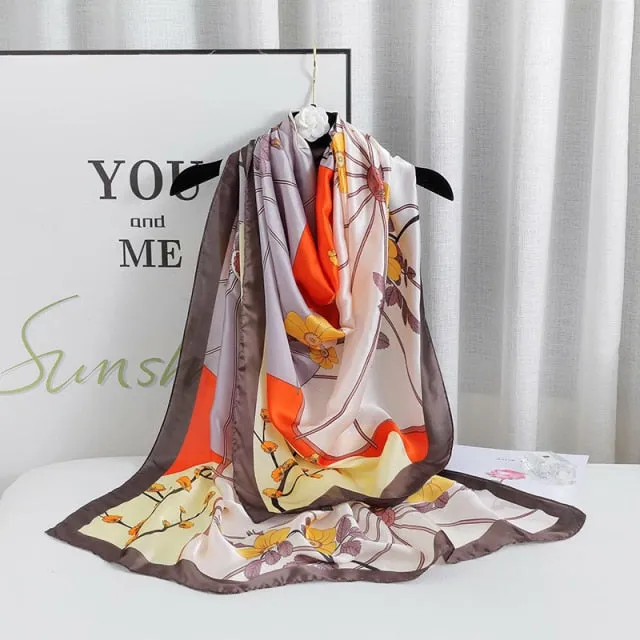 Long Silk Scarf