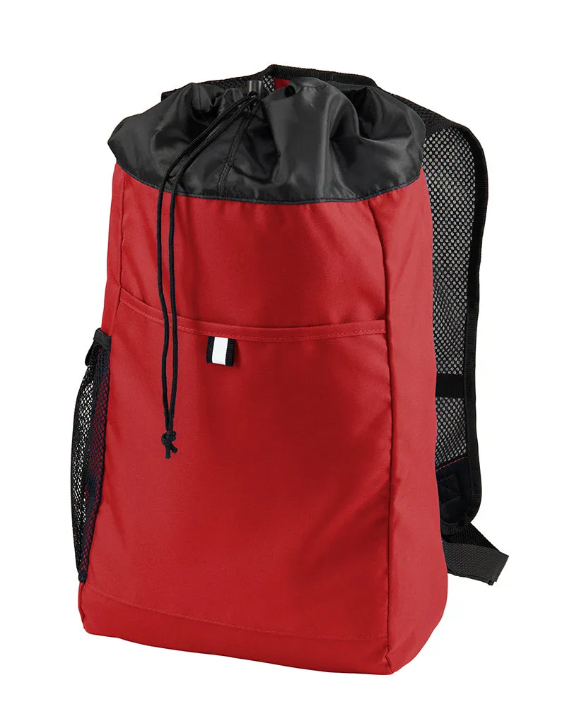 Luxury Hybrid Backpack - Drawstring Top Closure