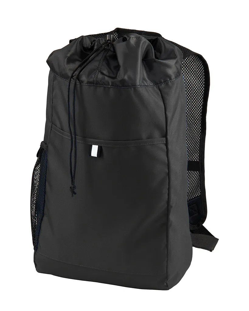 Luxury Hybrid Backpack - Drawstring Top Closure