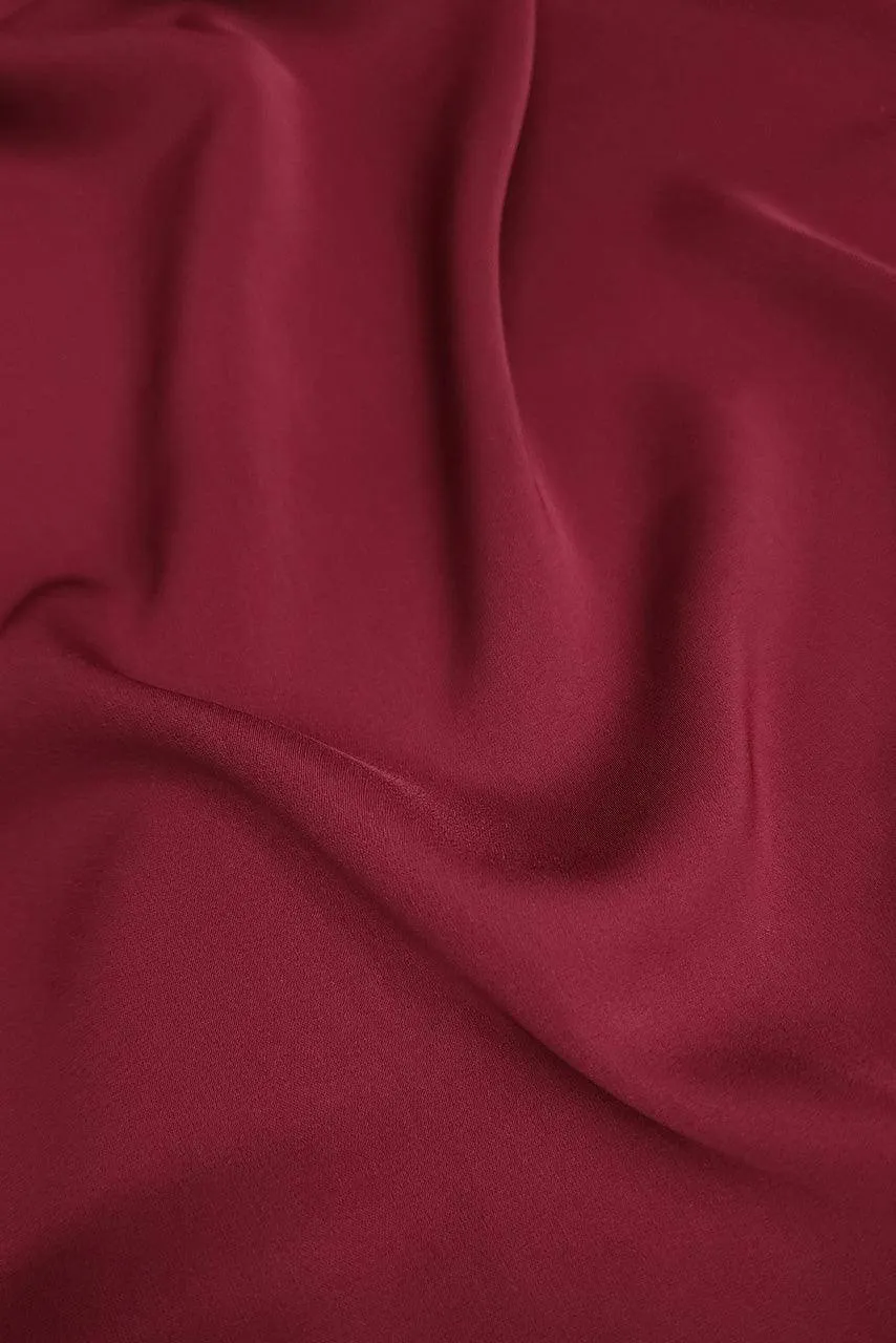 Medina Silk Hijab - Elderberry