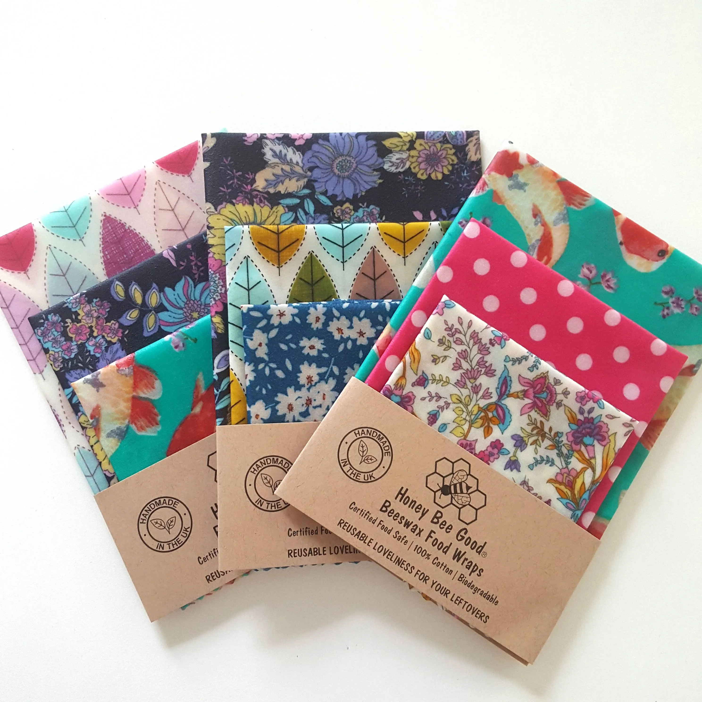 Medium Bargain Handmade Beeswax Food Wraps