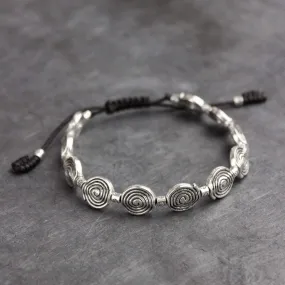 Men's Bold Spiral Bracelet