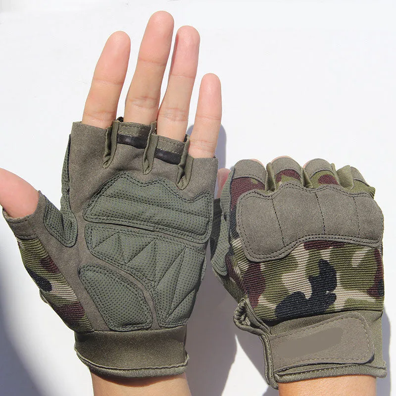 Men's/Women's Fingerless Tactical Gloves