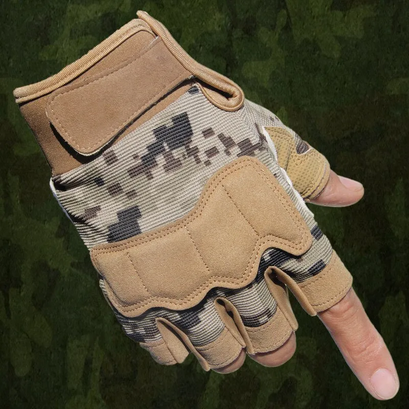 Men's/Women's Fingerless Tactical Gloves