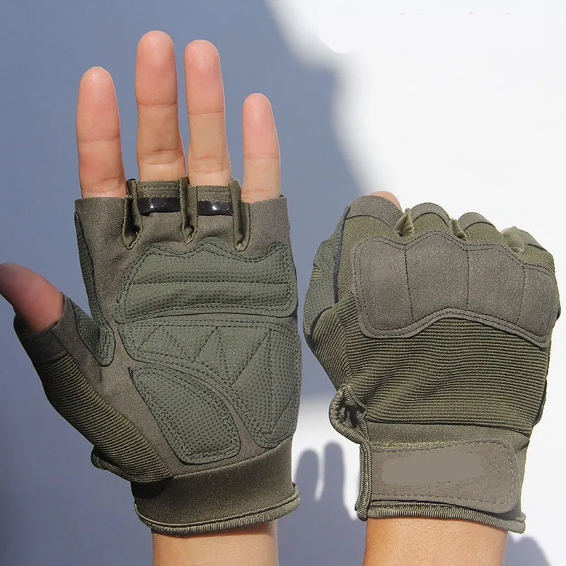 Men's/Women's Fingerless Tactical Gloves