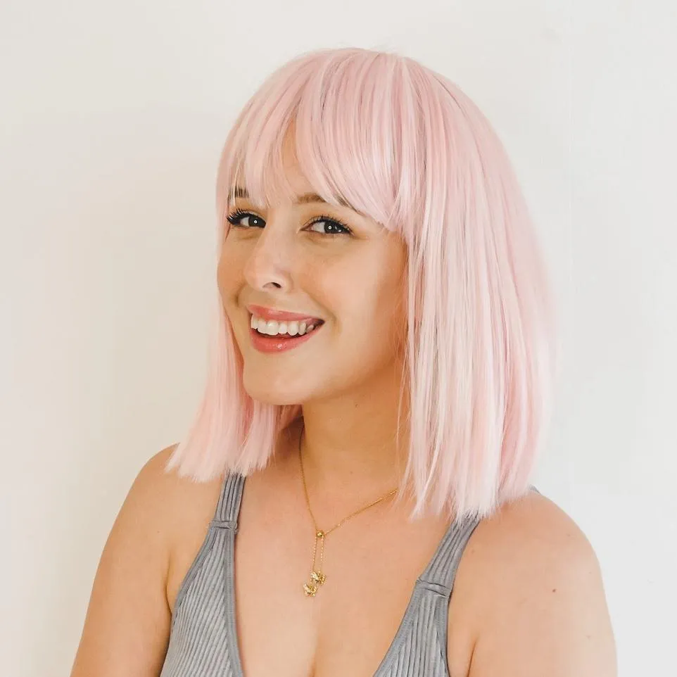 Neon Pastel Bachelorette Party Wigs