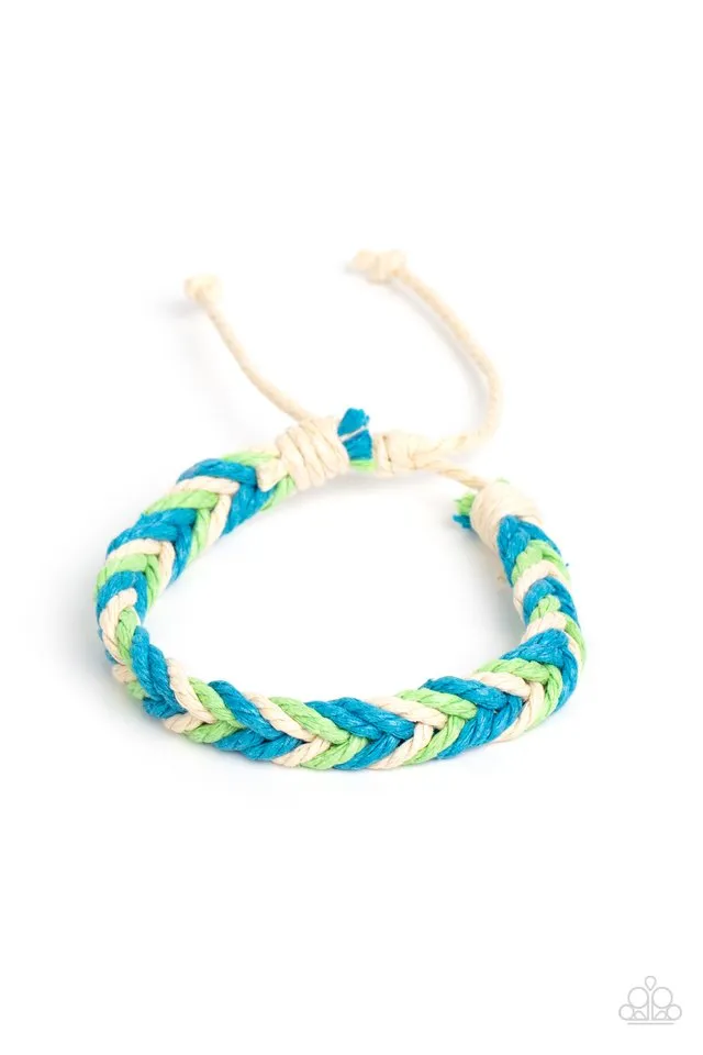 Paparazzi Bracelet ~ Born to Travel - Blue