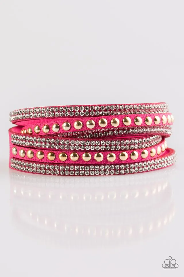 Paparazzi Bracelet ~ I BOLD You So! - Pink