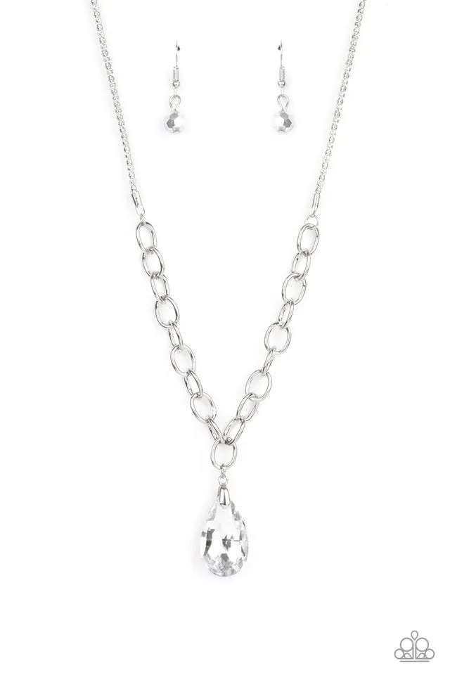 Paparazzi Necklace ~ Mega Modern - Silver