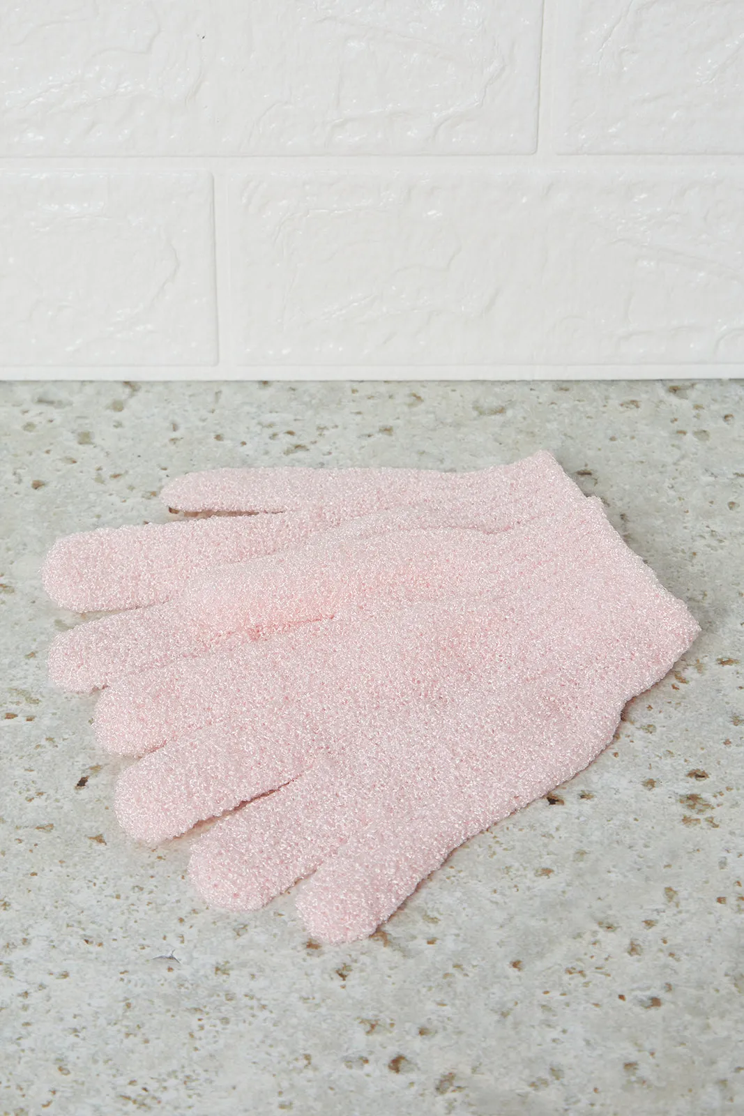 Pink Shower Gloves (2 Pairs)