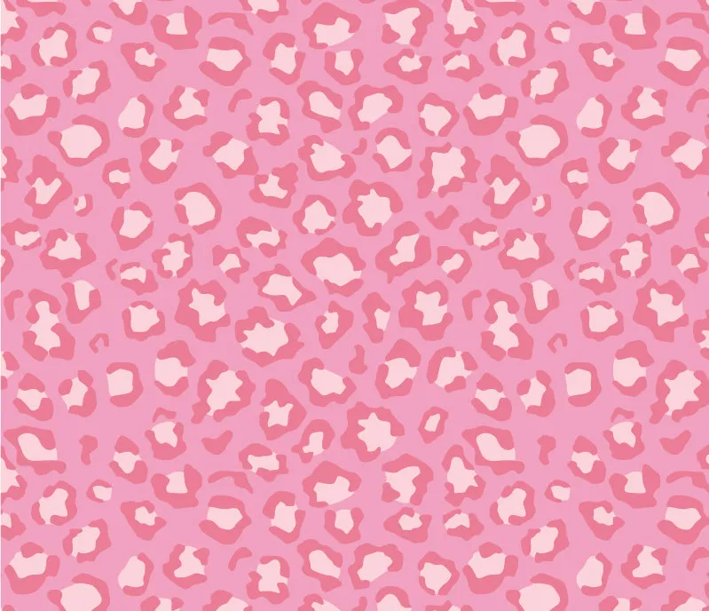 Plush Spa Wrap - Pink Leopard