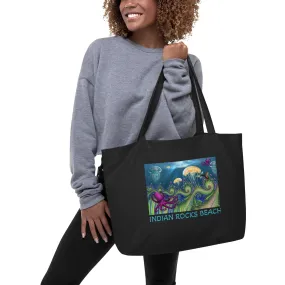 "Underwater World" Collection - Large organic tote bag