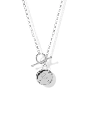 Rise Toggle Necklace <br> Silver