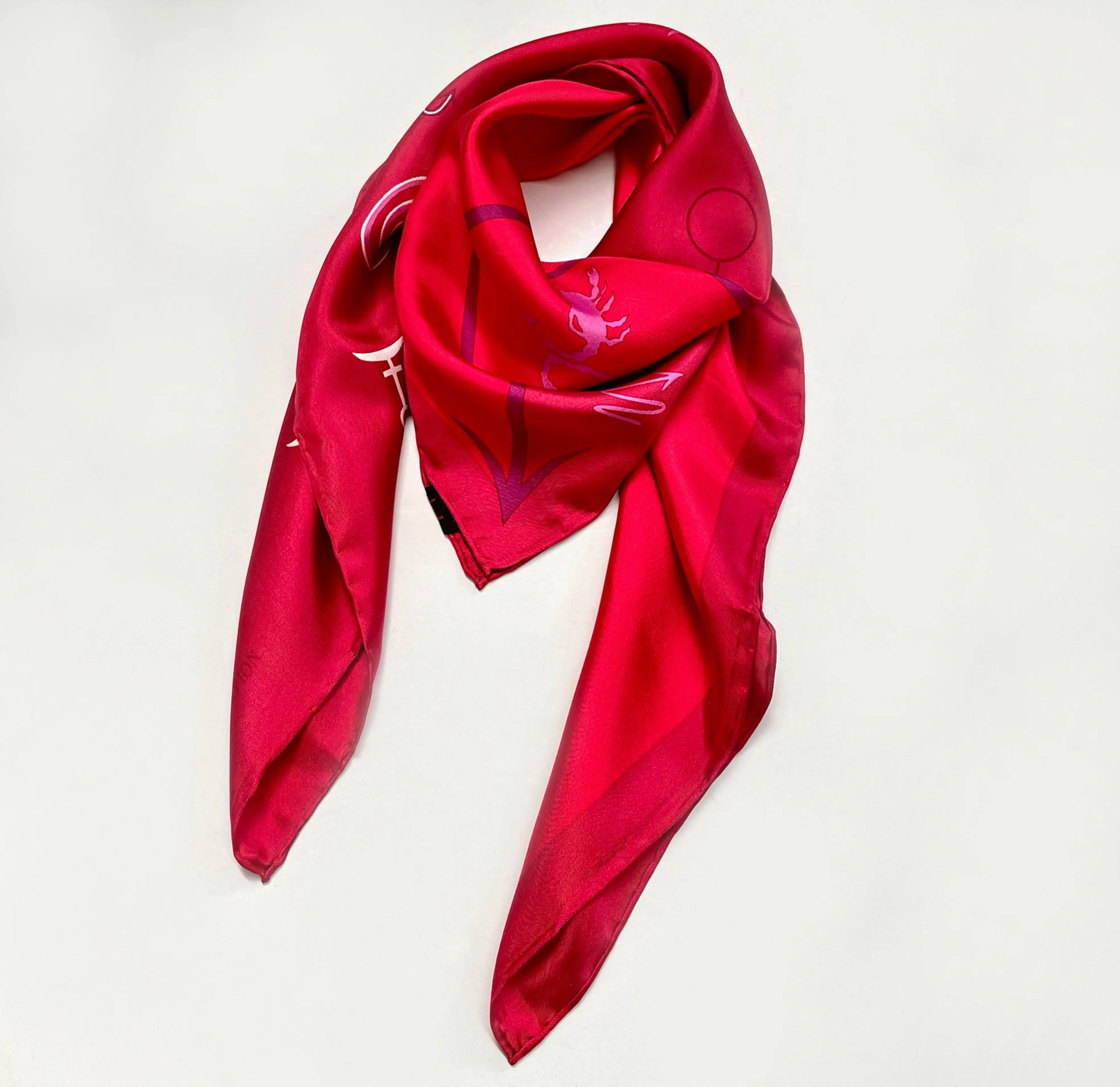 SCORPIO SILK SCARF - JACQUES LECONTE