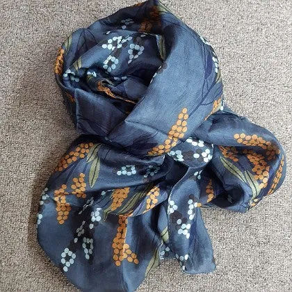 SILK SCARF WILDFLOWERS