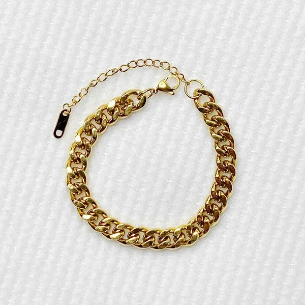 Stylish Cuban Chain Bracelet