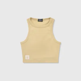 Tank Top En Rib - Camel